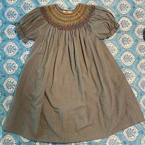 Rosalina Collections smocked dress. Beautiful fall colors. 2T.
